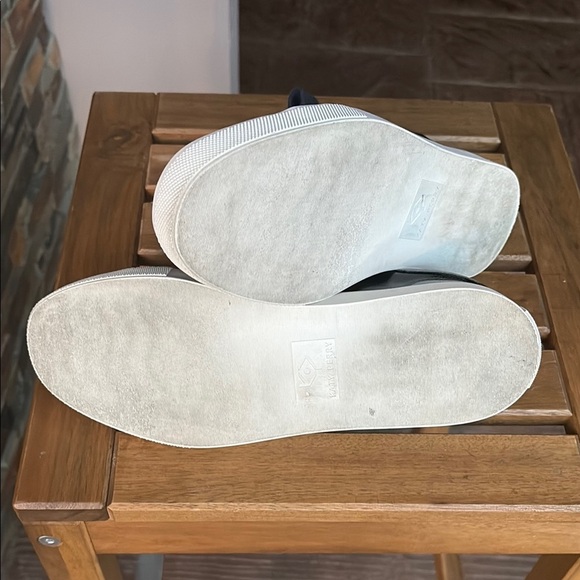 Katy Perry Collections “The Rizzo” Black Leather Sneakers Women’s 9M - Picture 3 of 7